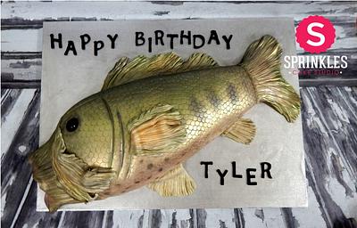 Tyler's catch - Cake by Sprinkles Cake Studio