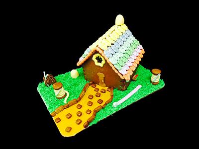 Gingerbread Sewing House - Cake by Chef Rose