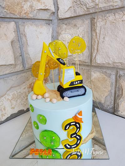 Baby boy bday cake - Cake by TorteMFigure