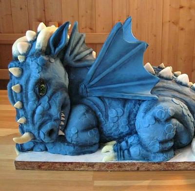 3D Dragon - Cake by Eliska