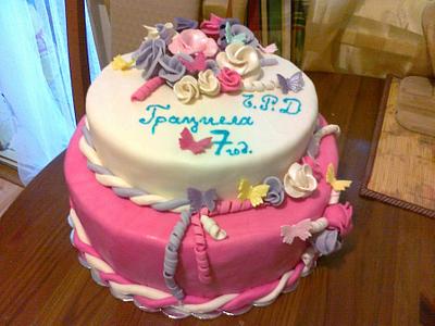 roses cake - Cake by Love Cakes - Жана Манолова