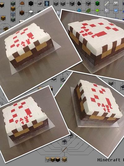 Minecraft cake - Cake by Lisa Ryan