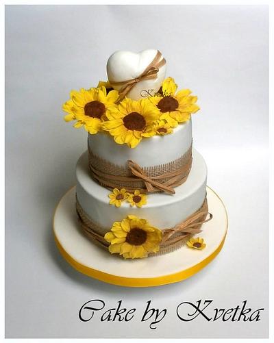 Wedding Cakes - Cake by Andrea Kvetka