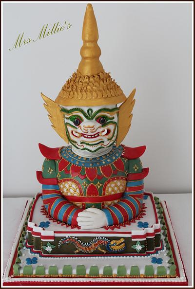 Temple Guardian - Cake by Mrs Millie's