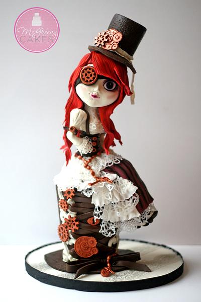 Steampunk Doll Cake - Cake by Shawna McGreevy