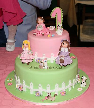 Sweet dolls - Cake by carmen belfiore