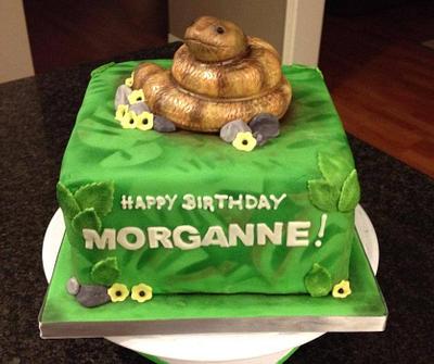 Snake Birthday - Cake by Jennifer Jeffrey
