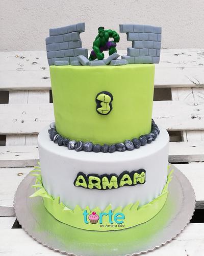 The incredible Hulk! - Cake by Torte by Amina Eco