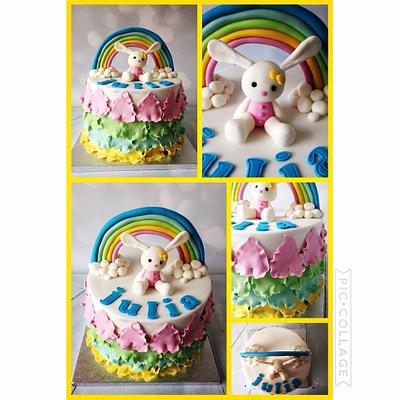 Rainbow cake - Cake by Jenny