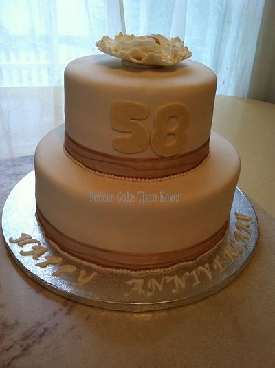 Anniversary Cake - Cake by Michelle Allen
