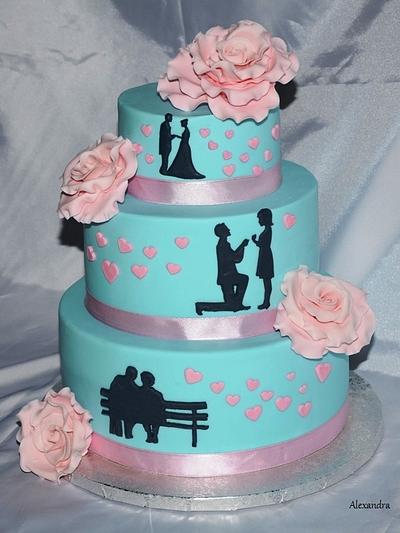 Wedding cake  - Cake by Torty Alexandra