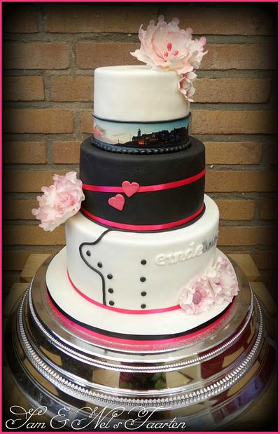 A cook marries the waitress - Cake by Sam & Nel's Taarten