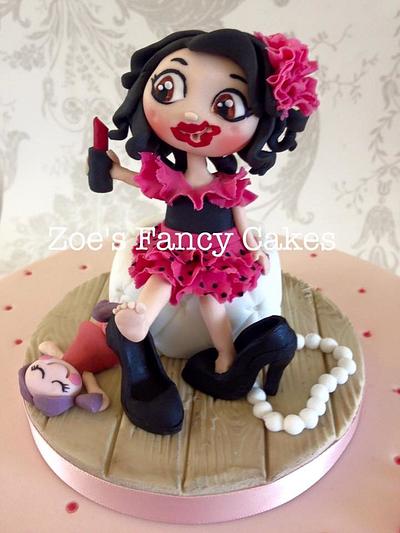 Dressing up like mum birthday cake - Cake by Zoe's Fancy Cakes