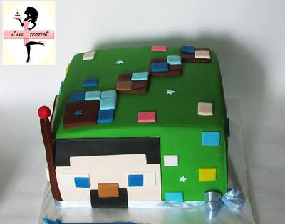 Robot cake from Georgia :) - Cake by Nino from Georgia :)