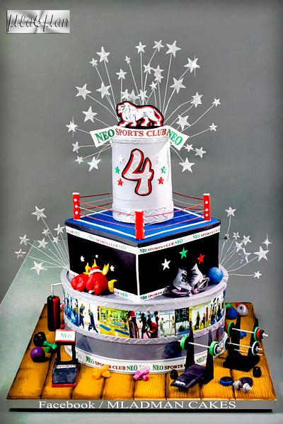 Sports Club NEO B-day Cake - Cake by MLADMAN