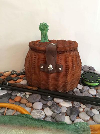 Fishing basket cake - Cake by The Cake Mamba