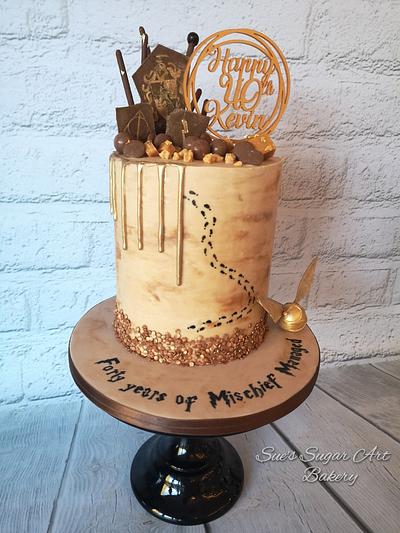 Harry Potter cake - Cake by Sue's Sugar Art Bakery 
