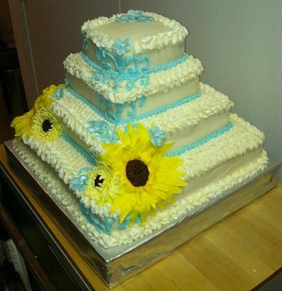 Kristin & Sandy's Wedding: May 5, 2012 - Cake by Rachel