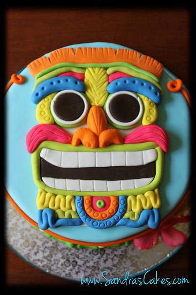Tatiana's Luau Birthday Cake - Cake by Sandrascakes