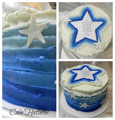 Carl Sagan Wedding Cake - Cake by Donna Tokazowski- Cake Hatteras, Martinsburg WV