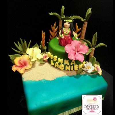 Luau cake - Cake by maria
