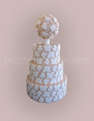 wedding cake - Cake by Sara Luvarà - Zucchero a Palla Cakes