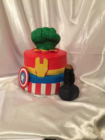 Avenger cake - Cake by Cerobs