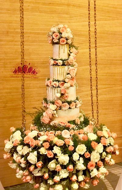 Fairytale wedding cake - Cake by FAIZA