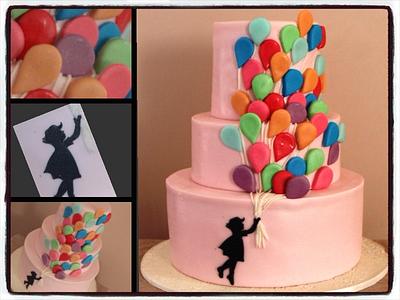 Balloons - Cake by Yummilicious