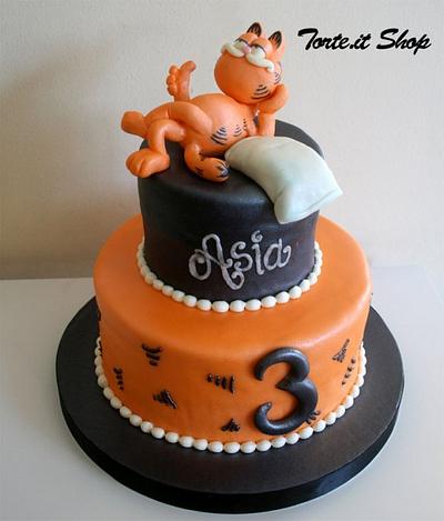 Garfield Cake - Cake by Marco Pisani