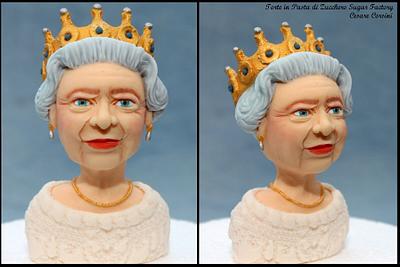 Queen Elizabeth - Cake by Cesare Corsini