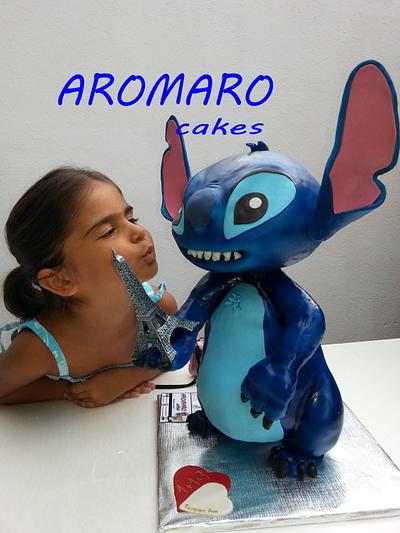 Tarta 3d Stitch - Cake by AROMARO CAKES