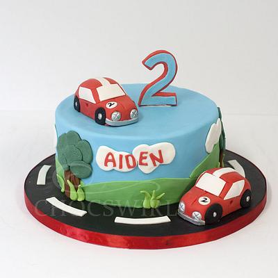 Little Cars Cake - Cake by Robyn