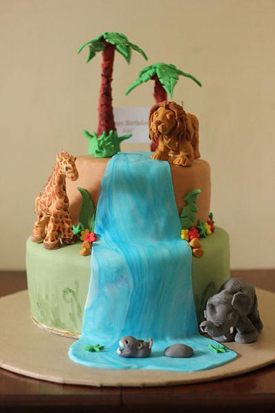 Jungle Cake - Cake by Smita Maitra (New Delhi Cake Company)
