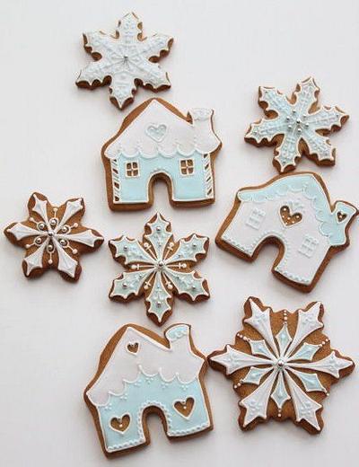 Winter Wonderland Cookies - Cake by Lolli's cake boutique