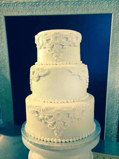 wedding cake - Cake by Ediblesins