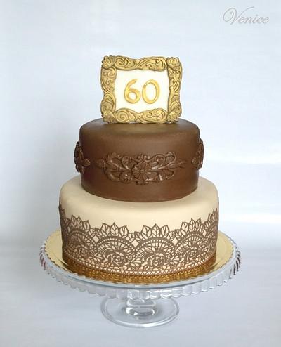 the 60-th birthday - Cake by Renáta 