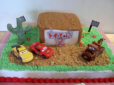 CARS cake - Cake by Kimberly