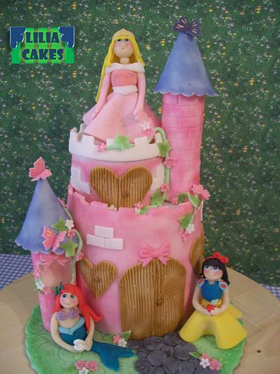Princess Castle - Cake by LiliaCakes