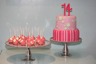 sweet 14! - Cake by Francisca Neves