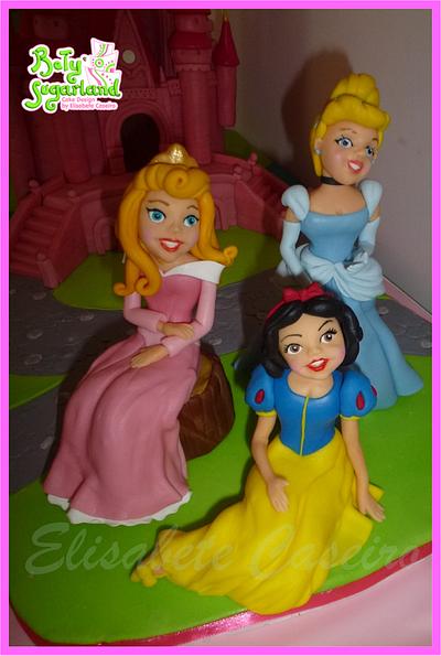 Disney Princesses Castle - Cake by Bety'Sugarland by Elisabete Caseiro 