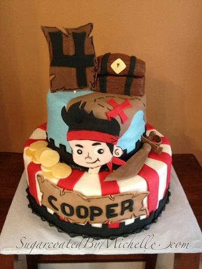 Jake and the Neverland Pirates - Cake by Michelle 