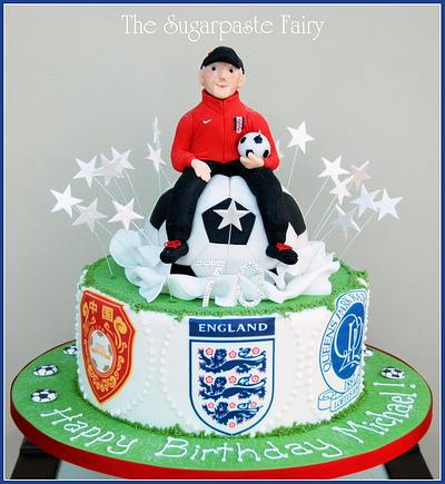 Football Ref - Cake by The Sugarpaste Fairy