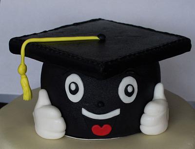 graduation hat - Cake by Anka