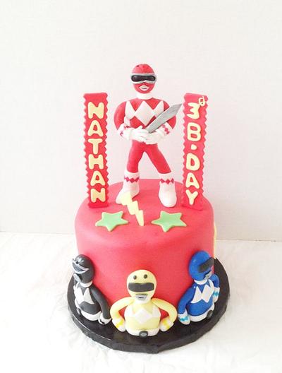 Power Ranger - Cake by funni
