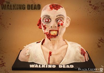 The Walking Dead Zombie Cake - Cake by Little Cherry