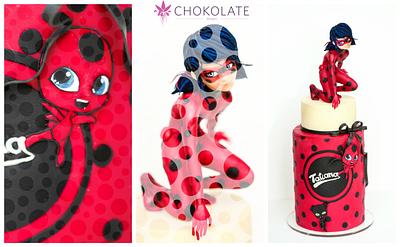 Miracoulous Ladybug Birthday cake - Cake by ChokoLate Designs