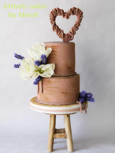 Country wedding - Cake by Marek
