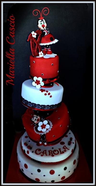 ladybugs cake - Cake by Mariella Cascio