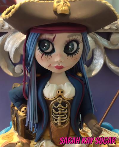 Lady Blythe Pirate - Cake by Sarah Kay Sugar